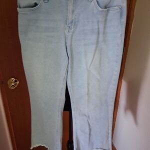 YMI Light Blue Ankle & Cropped Jeans
